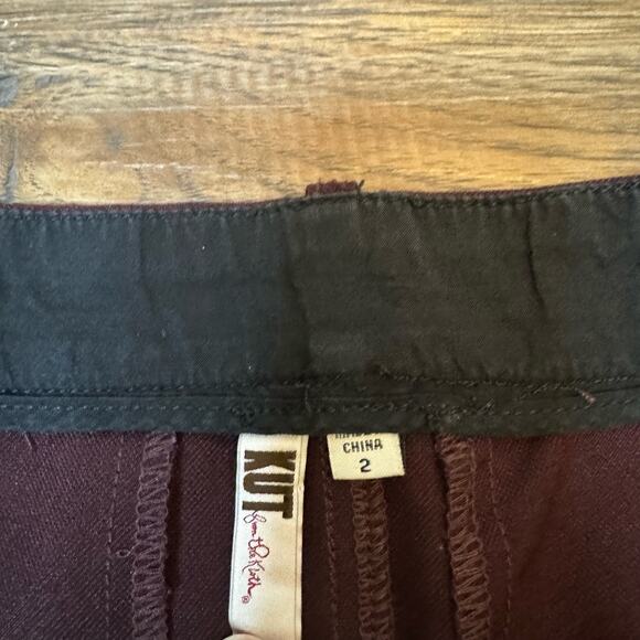 KUT from the Kloth Chocolate Brown pencil skirt size 2 - Picture 6 of 10